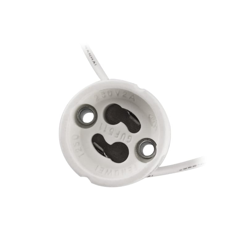 Forever light Accesorii iluminat Soclu Ceramic Forever Light 0006191 | GU10, Alb