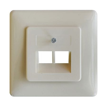 Lechpol Priza Priza Lechpol 01-4056 | ISDN Dubla, 8P8C, Ingropata