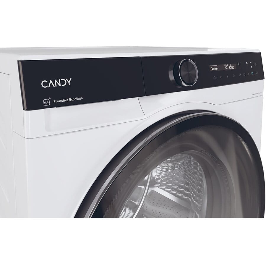 Candy Masina de spalat rufe Masina de spalat rufe Candy BS 49SB8-S | 9kg, 1400rpm, A, WiFi, Alb, 60x52x85cm