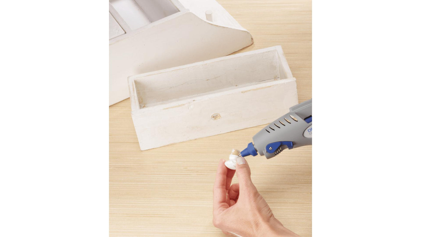 PC-Doc.ro Pistol de lipit Pistol de Lipit Dremel 910 F0130910JA | 165°C, 7mm, Anti-picurare, Varf Precizie