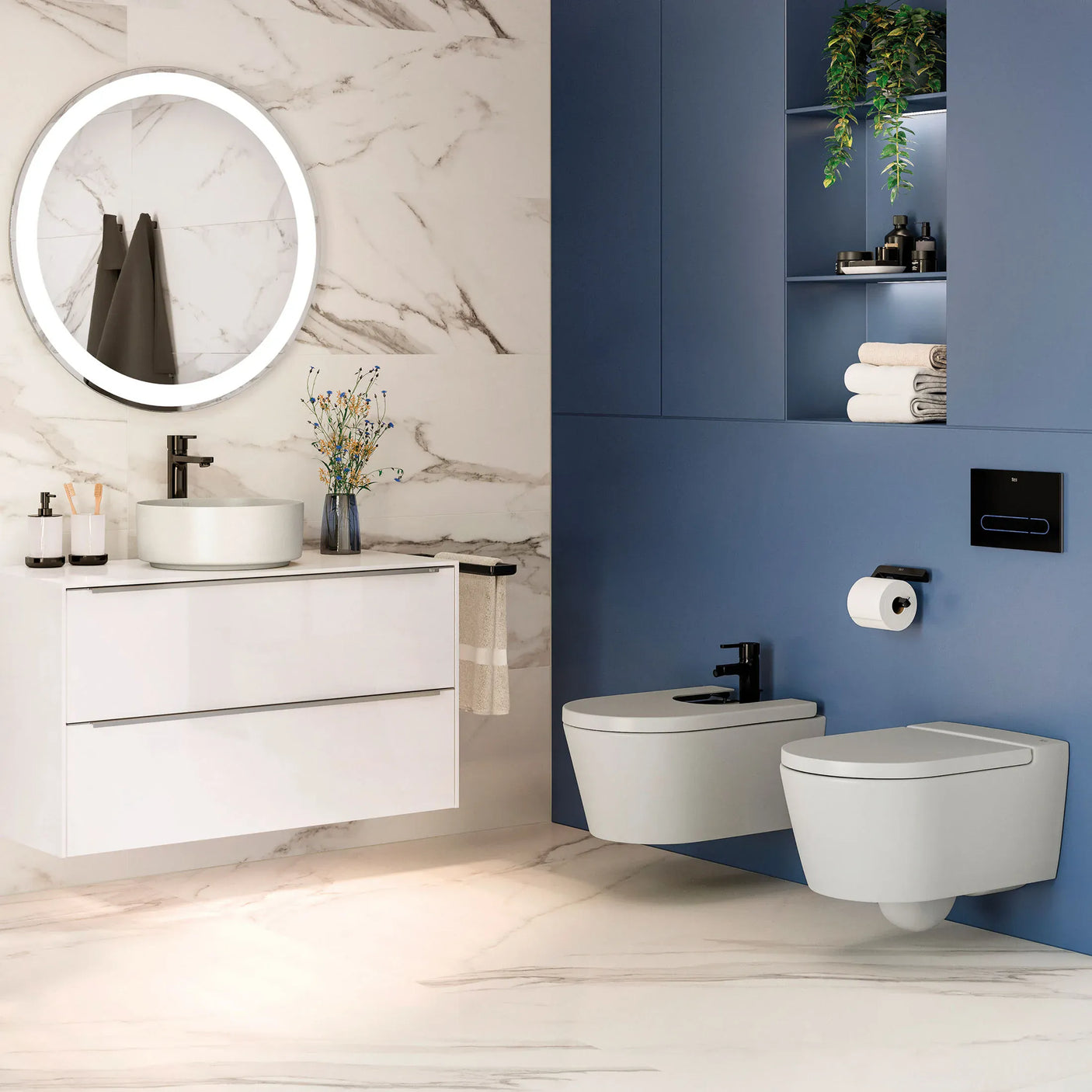 Roca Baterie lavoar Roca, Gama Naia, monocomanda, marime XL, levier metalic, cartus ceramic, fara set de evacuare, titanium black, negru