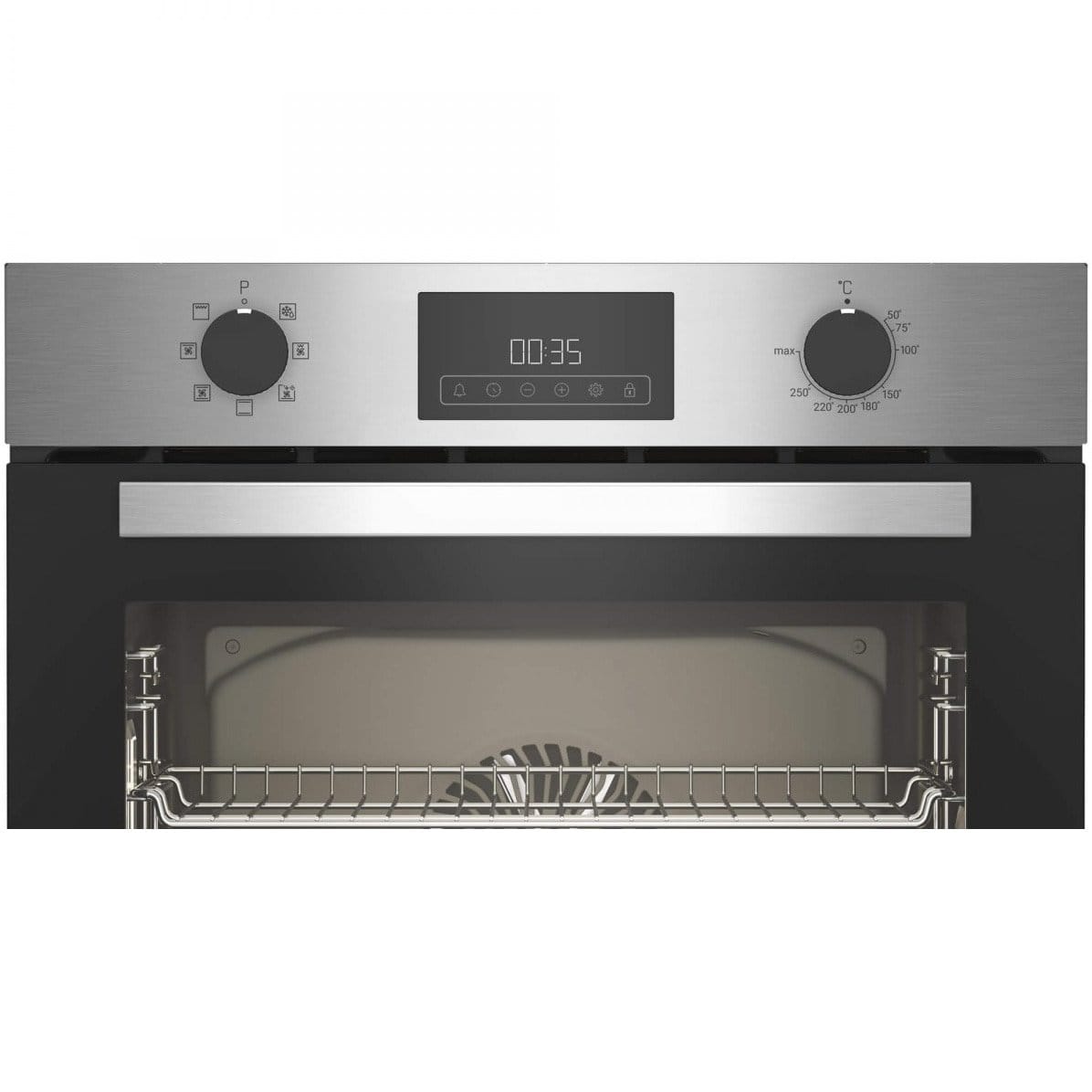 Arctic Cuptor incorporabil Cuptor Electric Arctic ARVIE1130XM | 71L, Clasa A, 6 Functii, Timer, Touch Control, Inox, 59.4x56.7x59.5cm