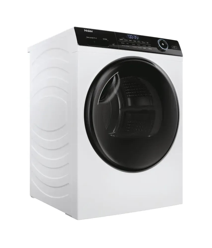 Haier Uscator de rufe Uscator de rufe Haier HD90-A3959-S | 9kg, Pompa de caldura, Inverter, Wi-Fi, A+++, 59.5x67.5x84.5cm