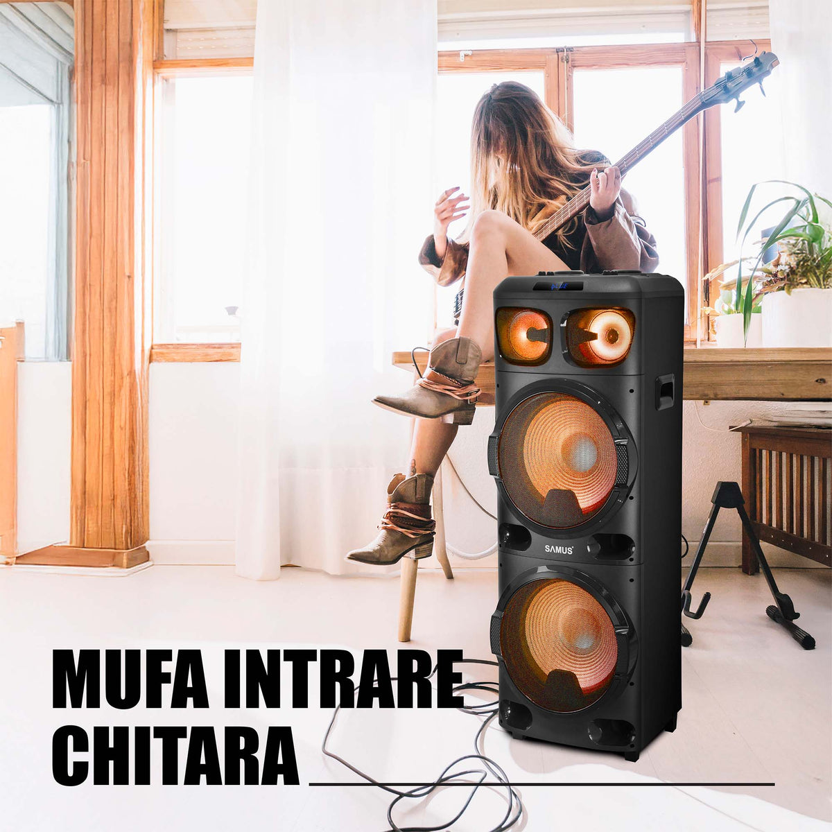 Boxe Samus PHOENIX 15 | 120W, Bluetooth