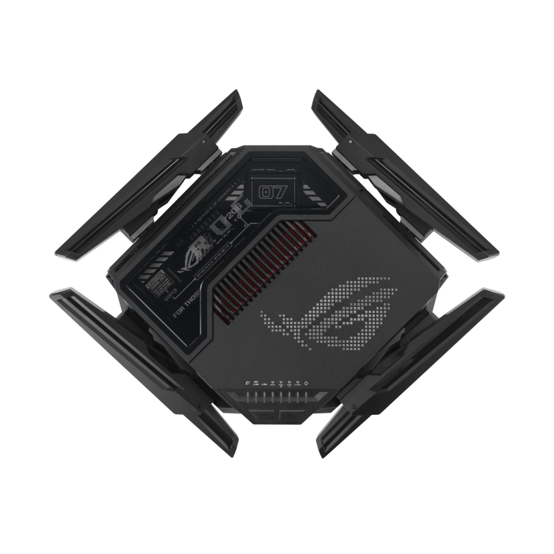 Asus Router Router Gaming Asus GT-BE98 | WiFi 7, 24000 Mbps, Quad-Band, Negru