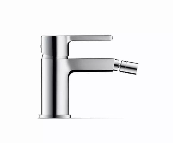 Duravit Baterie bideu Duravit, B.2 Single lever bidet mixer, monocomanda, cartus ceramic, set evacuare cu tija, crom