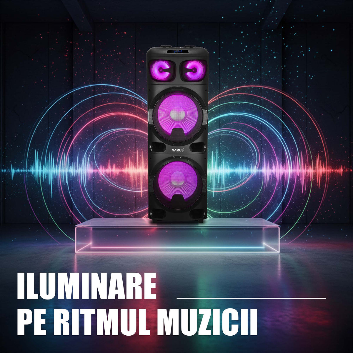 Boxe Samus PHOENIX 15 | 120W, Bluetooth