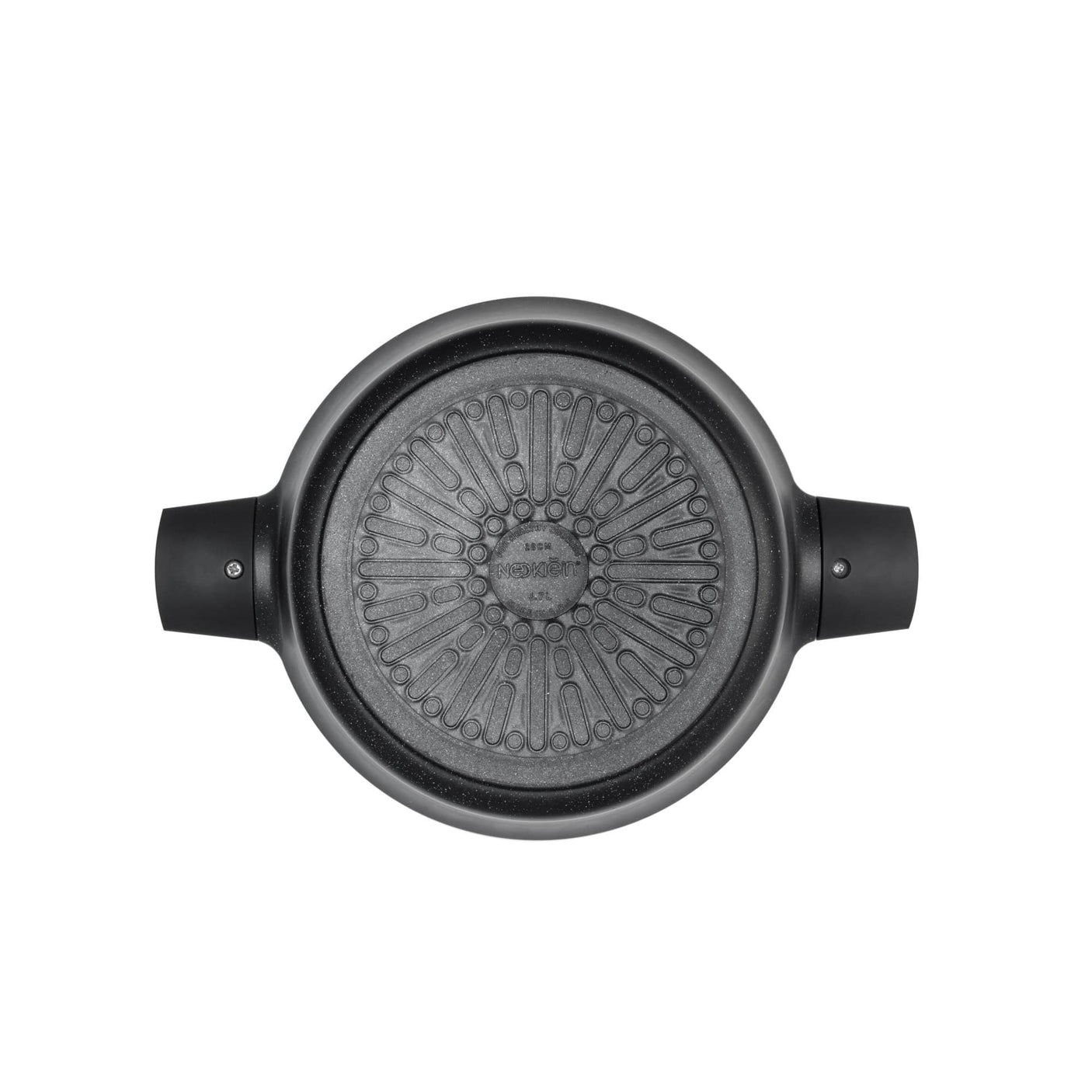 NeoKlein Oala Oala NeoKlein PHHO-CS24 | 24cm, Inductie, Capac Sticla, Neagra
