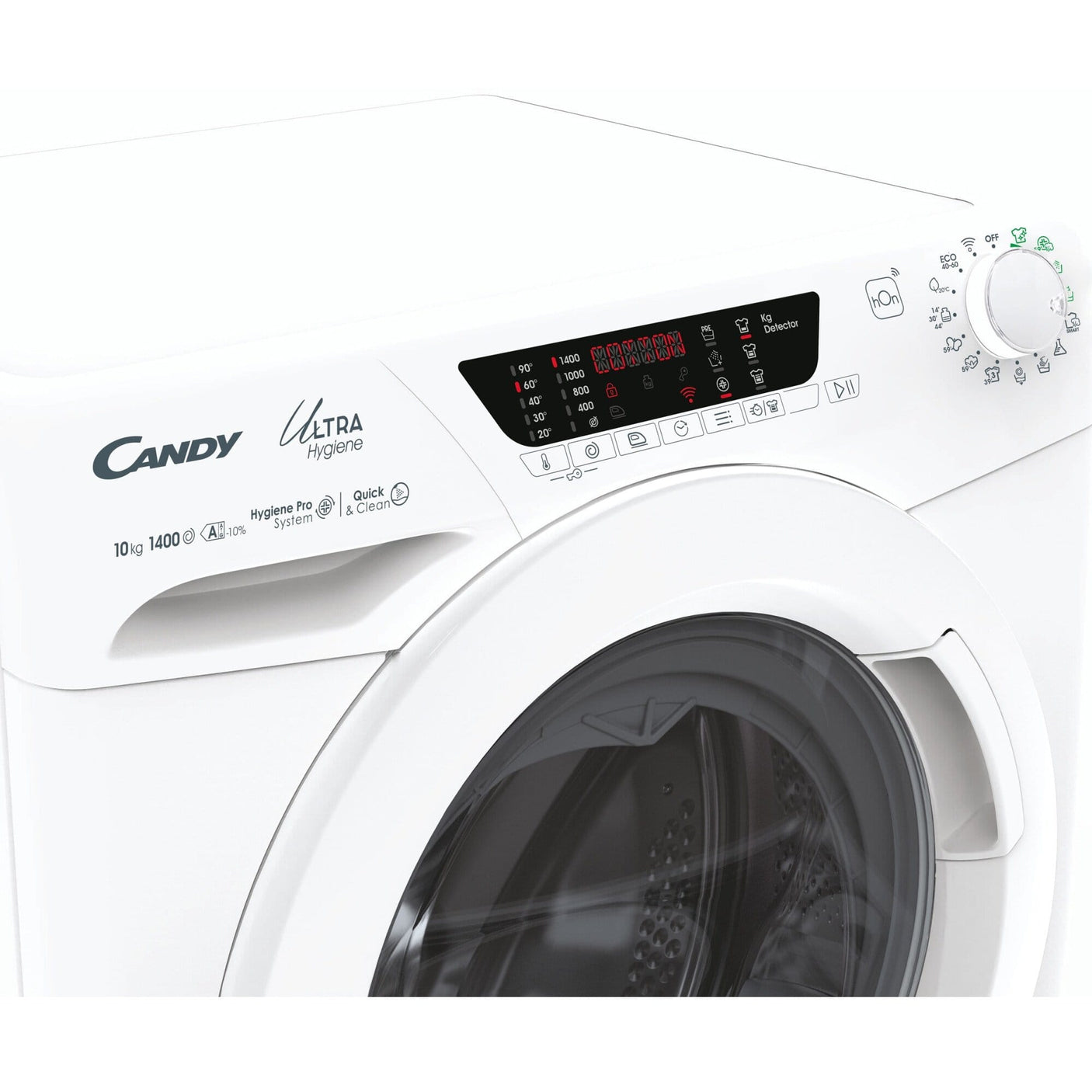 Candy Masina de spalat rufe Mașină de spălat rufe Candy HES14104TWM6/1-S | 10kg, 1400rpm, A, WiFi, 60x58x85cm