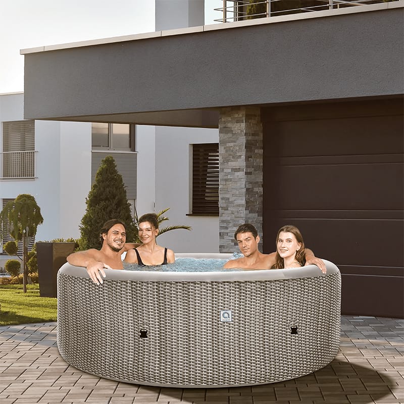 Avenli Piscina gonflabila Jacuzzi Gonflabil Avenli 14196EUV21 | 240x70cm, Spa, 4 Persoane