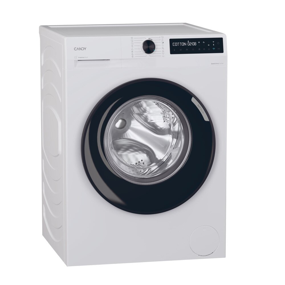 Masina de spalat Candy BR 410B8-S | 8kg, 1400 RPM, A-10%, Inverter, WiFi, Alba, 59.5x60.1x85cm