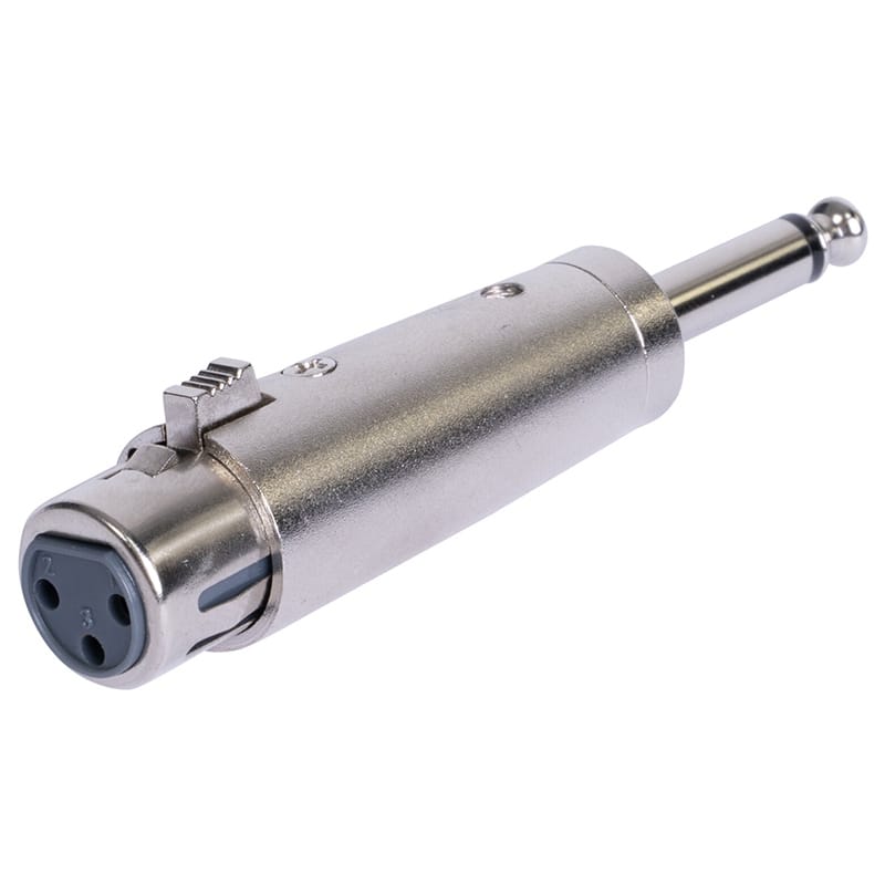 Bst Adaptor Audio Adaptor Audio Bst 18-5566 | XLR Mama - Jack 6.35 Tata Mono, Metal