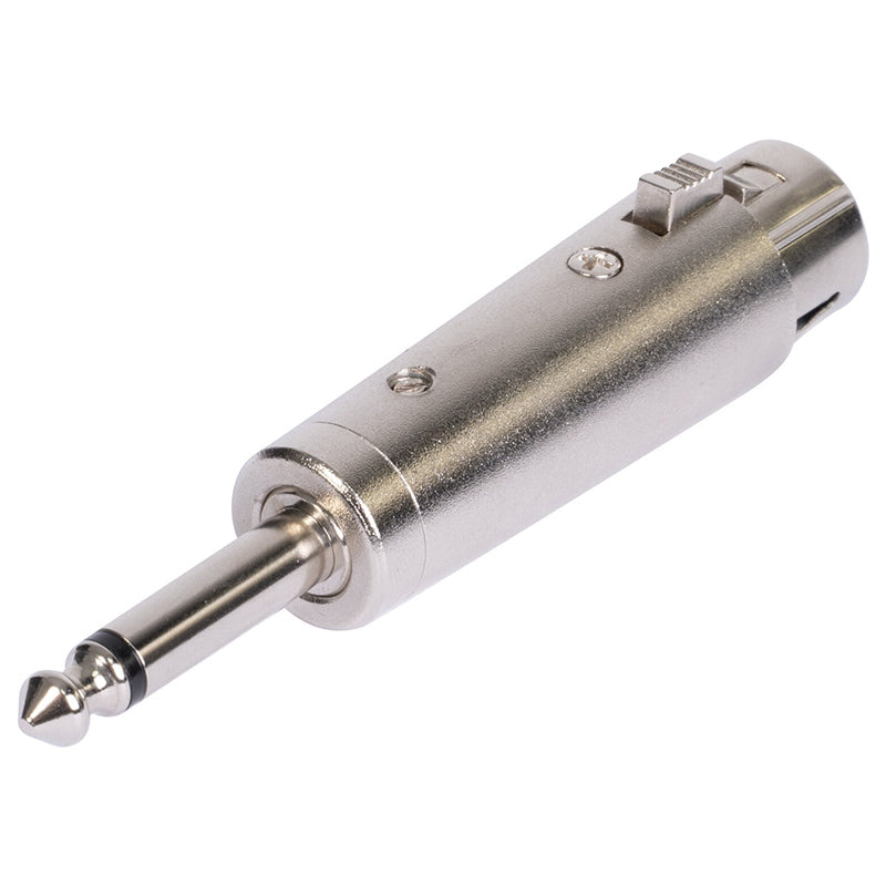 Bst Adaptor Audio Adaptor Audio Bst 18-5566 | XLR Mama - Jack 6.35 Tata Mono, Metal