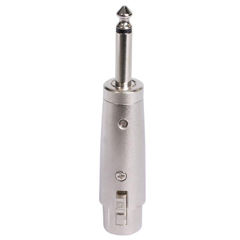 Bst Adaptor Audio Adaptor Audio Bst 18-5566 | XLR Mama - Jack 6.35 Tata Mono, Metal