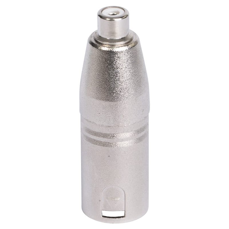 Bst Adaptor audio Adaptor Audio Bst 18-5580 | XLR Tata - RCA Mama, Metal