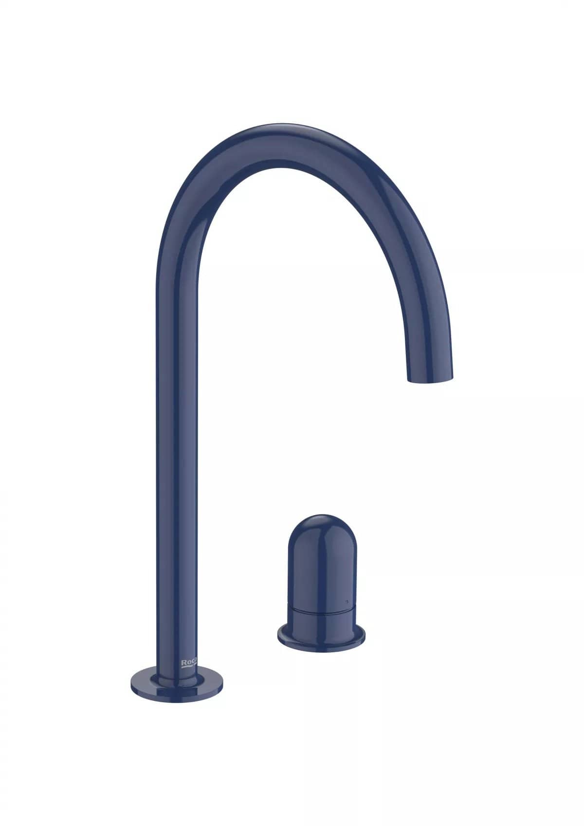 Roca Baterie Baterie Lavoar Roca A5A3W3FP00 | Incastrata, Monocomanda, Levier DOME, Cobalt Blue