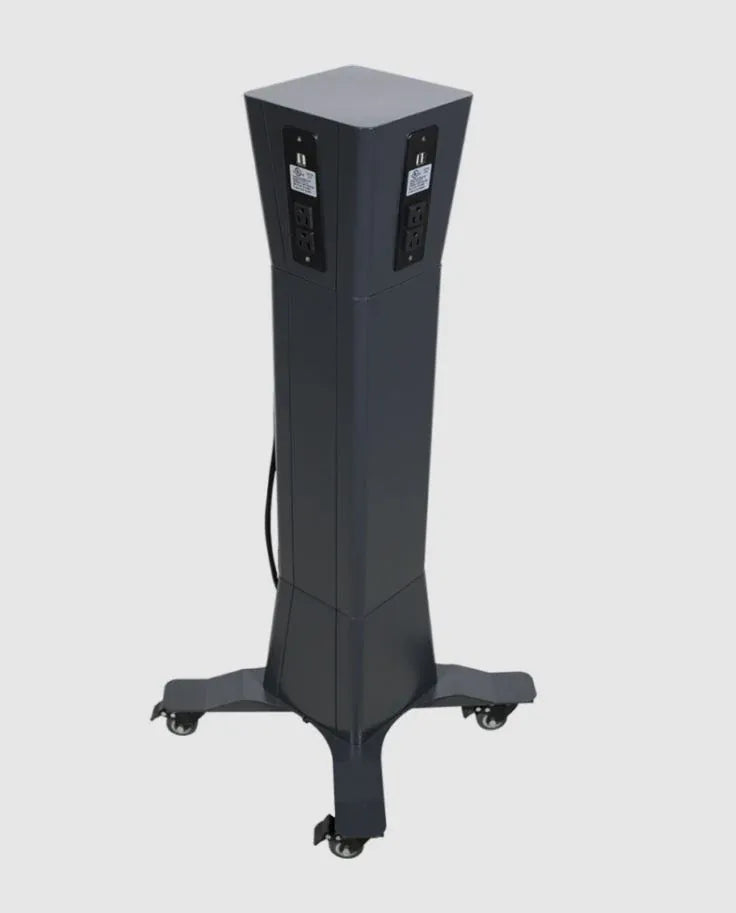 Power Technologies Accesorii IT Statie de Incarcare Mobila Power Technologies Collabr-8 MPW-CLB-B8N-E | 8x8 Porturi, Portabila, Negru