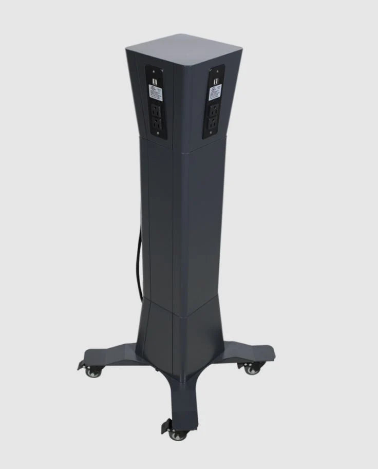 Statie de Incarcare Mobila Power Technologies Collabr-8 MPW-CLB-B8N-E | 8x8 Porturi, Portabila, Negru