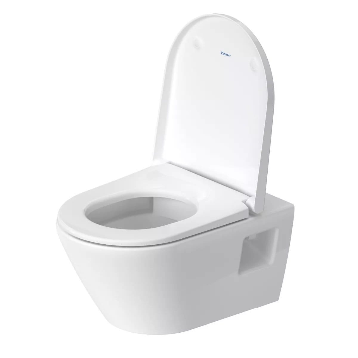 Duravit Vas wc Duravit, Toilet WM 540 mm D-Neo white, washdown, rimless, suspendat, evacuare orizontala, fara capac (0021610000 / 0021690000), alb