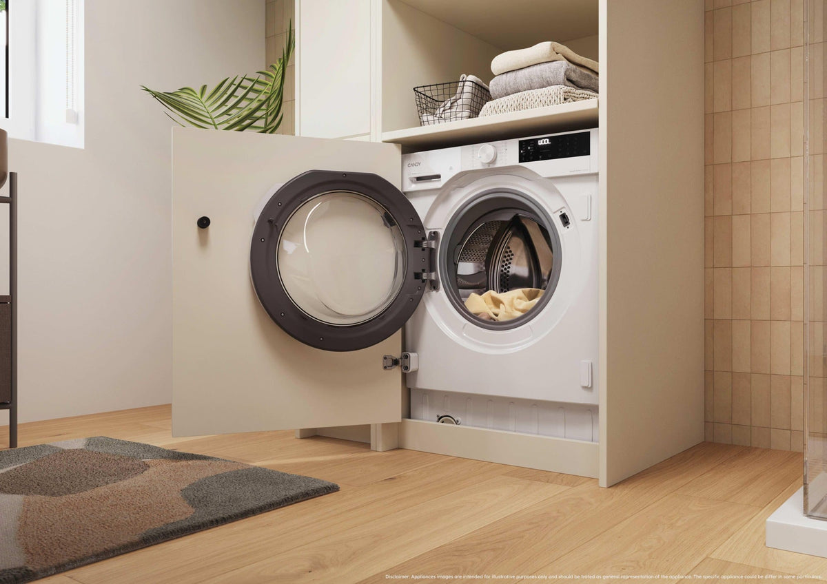 Candy Masina de spalat rufe Masina de spalat rufe cu uscator Candy BC4S695M6D8-S | 9kg, 1600 rpm, D, wifi