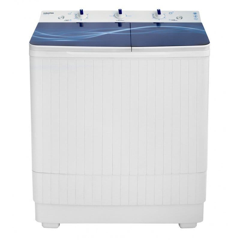 Nobeltek Masina de spalat rufe Masina de spalat rufe semi-automata Nobeltek NSWM 7.3B | 7kg spalare, 3kg stoarcere, 300W