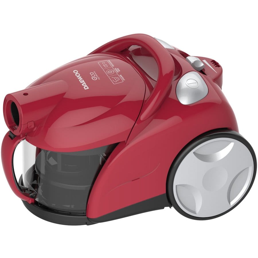 Daewoo Aspirator Aspirator Daewoo RCC-150R-3 | 700W, Fara Sac, 1.2L, Tub Telescopic, Rosu