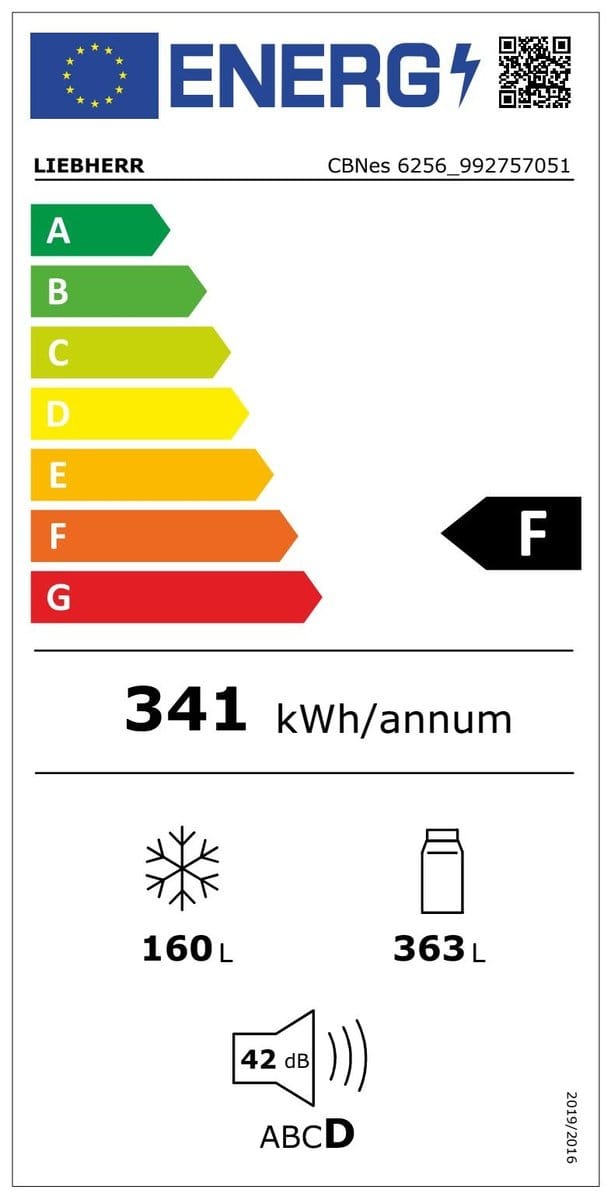 Liebherr Combina frigorifica, Gama: PremiumPlus, Clasa energetica: A++, Clasa climatica: SN-T, Culoare: inox, DuoCooling, Capacitate neta totala: 480, Capacitate neta racitor: 364, din care capacitate neta BioFresh: 69, Capacitate neta congelator: 116, Tip congela
