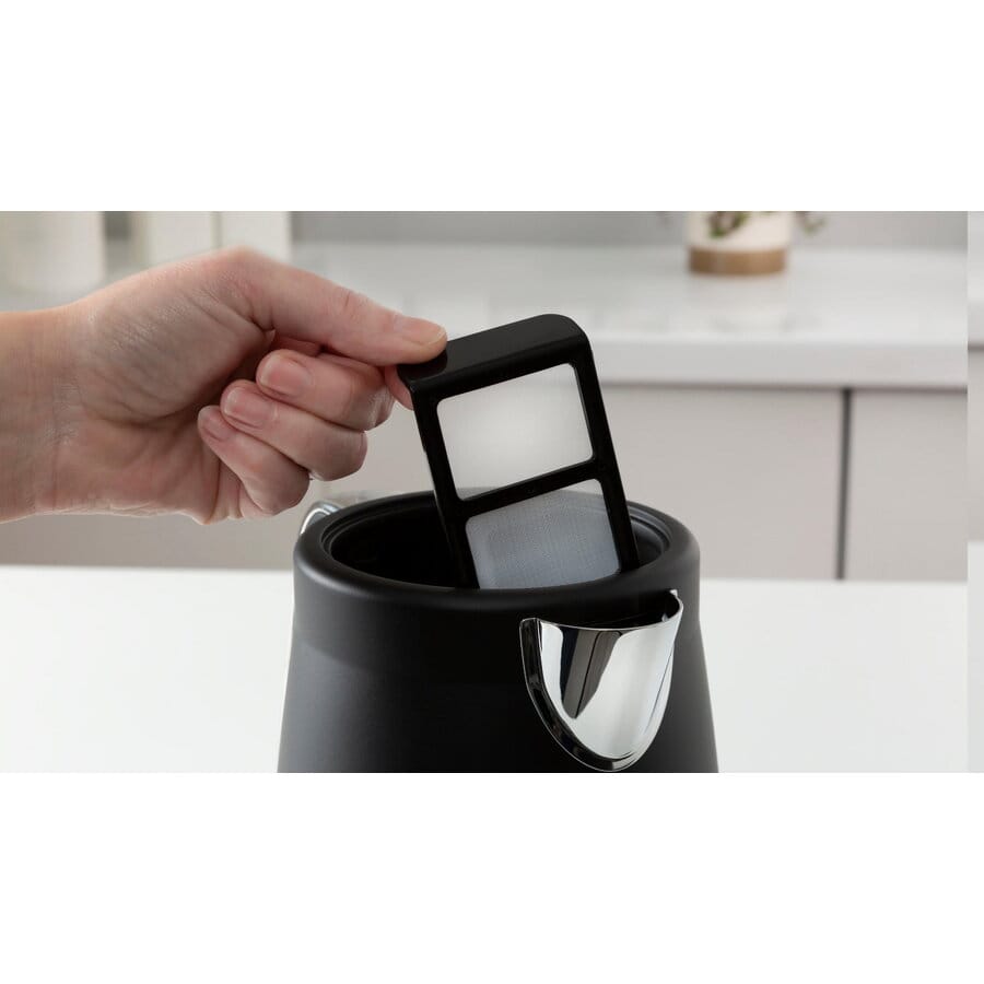 Morphy Richards Fierbator de apa, Morphy Richards, Illumination,1.7l, 2200W, negru-argintiu