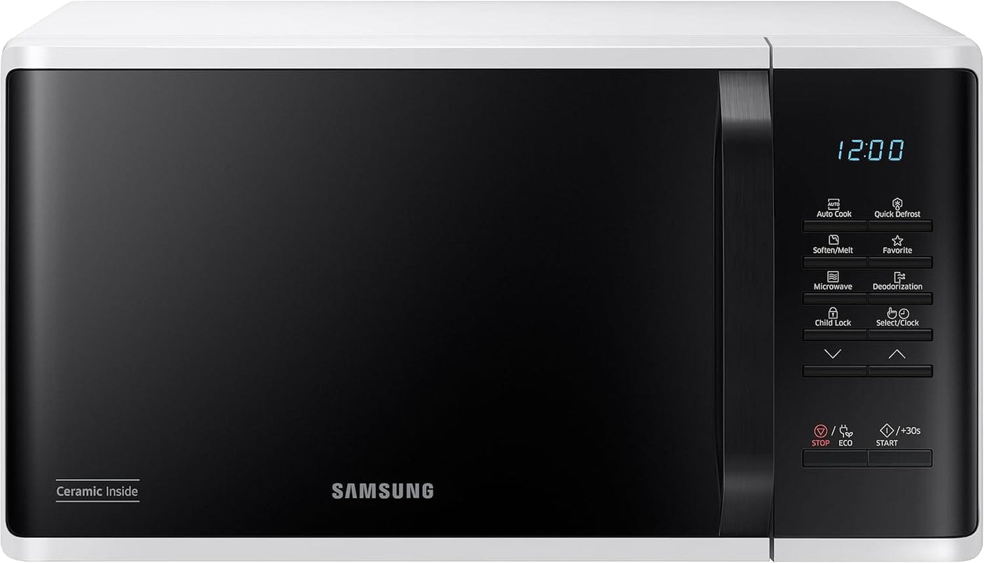 Samsung Cuptor microunde Cuptor cu Microunde Samsung MS23K3513AW/OL | 23L, 800W, Quick Defrost, Alb