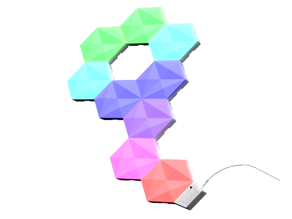 Trust Panou LED Panou LED Trust GXT903VYBZ 25422 | Hexagonal, RGB, 3 bucati
