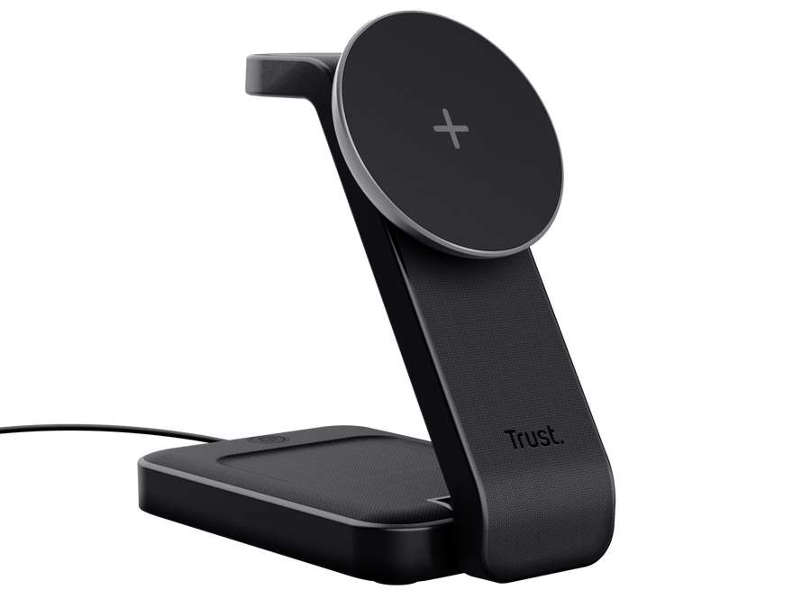 Trust Statie incarcare Statie Incarcare Trust 25464 | Wireless, Magnetica, iPhone, Apple Watch, AirPods