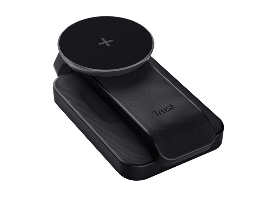 Suport Trust de incarcare magnetica wirelss pentru iPhone, Apple Watch si AirPods