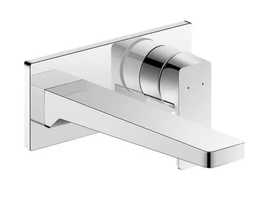 Duravit Baterie lavoar Duravit, Manhattan single lever basin mixer concealed installation, incastrat, montare pe perete, monocomanda, proiectie 189mm, necesita corp instalare GK1900004000, crom