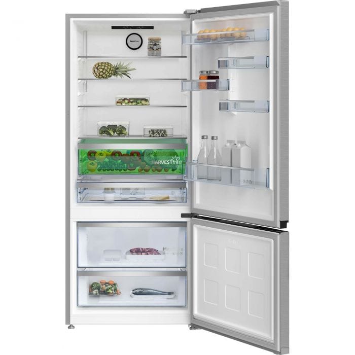 Beko Combina frigorifica Combina frigorifica Beko B3RCNE594HXB | 551L, No Frost, E, Inox, 78x76x187cm