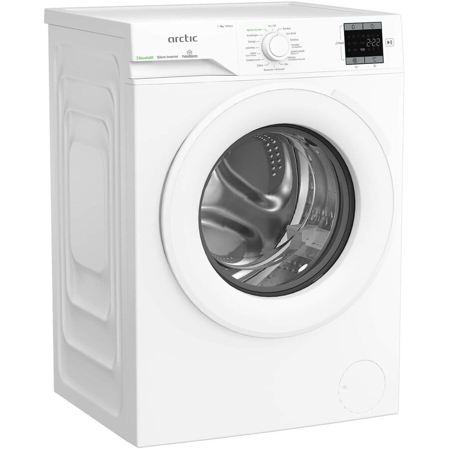 ARCTIC Masina de spalat rufe Masina de spalat rufe Arctic APLM1WFSU19210W | 9kg, 1200RPM, Inverter, Steam, A