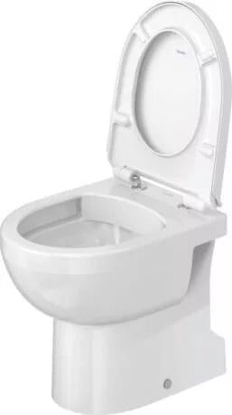 Duravit Capac WC Capac WC Duravit 0020710000 | Dreptunghiular, Alb, Balamale Inox