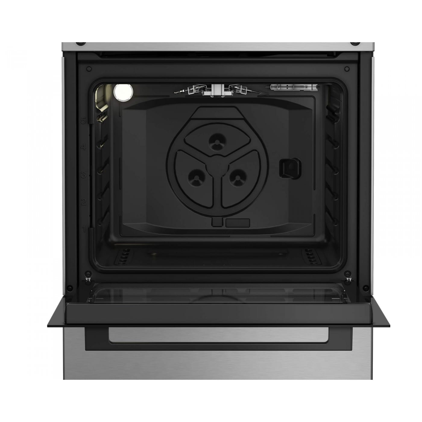 ARCTIC Aragaz Aragaz Arctic ABGG6611DTTLX | 4 Arzatoare, Grill Gaz, Timer, 60cm, Inox, 60x60x85cm