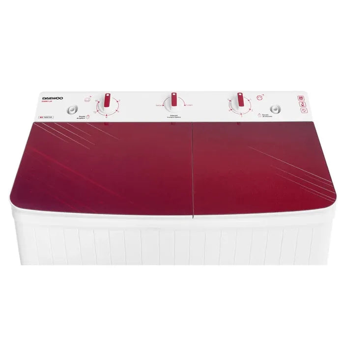 Daewoo Masina de spalat rufe Masina de spalat rufe semi-automata Daewoo DSWM 7.3R | 7kg, stoarcere 3kg, pompa evacuare, 300W