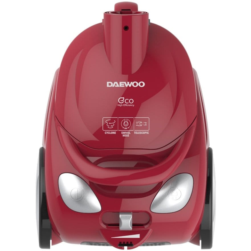 Daewoo Aspirator Aspirator Daewoo RCC-150R-3 | 700W, Fara Sac, 1.2L, Tub Telescopic, Rosu