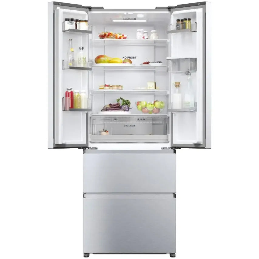 Haier Combina frigorifica Combina frigorifica Haier HFR5719EWMG | 444L, No Frost, Dozator apa, Clasa E, 190cm, 70x67.5x190cm