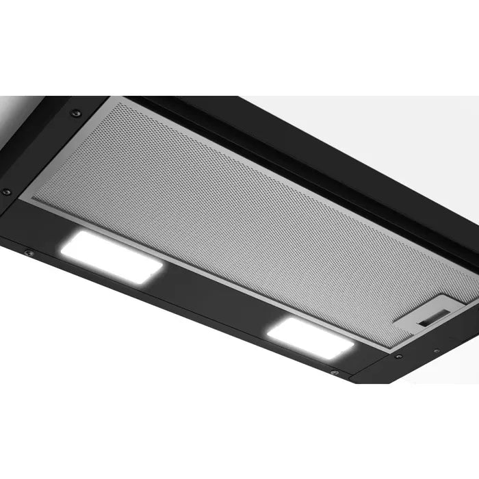 Arctic Hota telescopica Hota de bucatarie telescopica Arctic AHT6121B, 60cm, 1 motor, iluminare LED 2x4W, , control mecanic, clasa D, negru