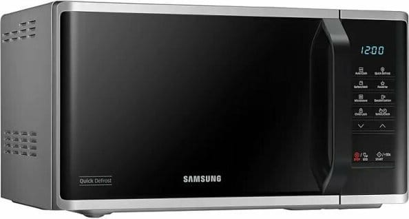 Samsung Cuptor cu microunde Samsung, 23l, 800W, Quick Defrost, Interior ceramic, Argintiu
