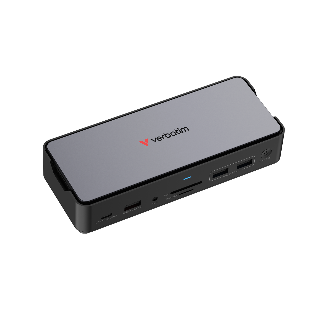Docking Station USB-C Verbatim CDS-15SSD 32174 | 15 Porturi, SSD 256GB Inclus