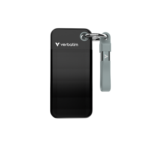 Pocket SSD USB 3.2 Gen 2 1TB Black/Grey Verbatim