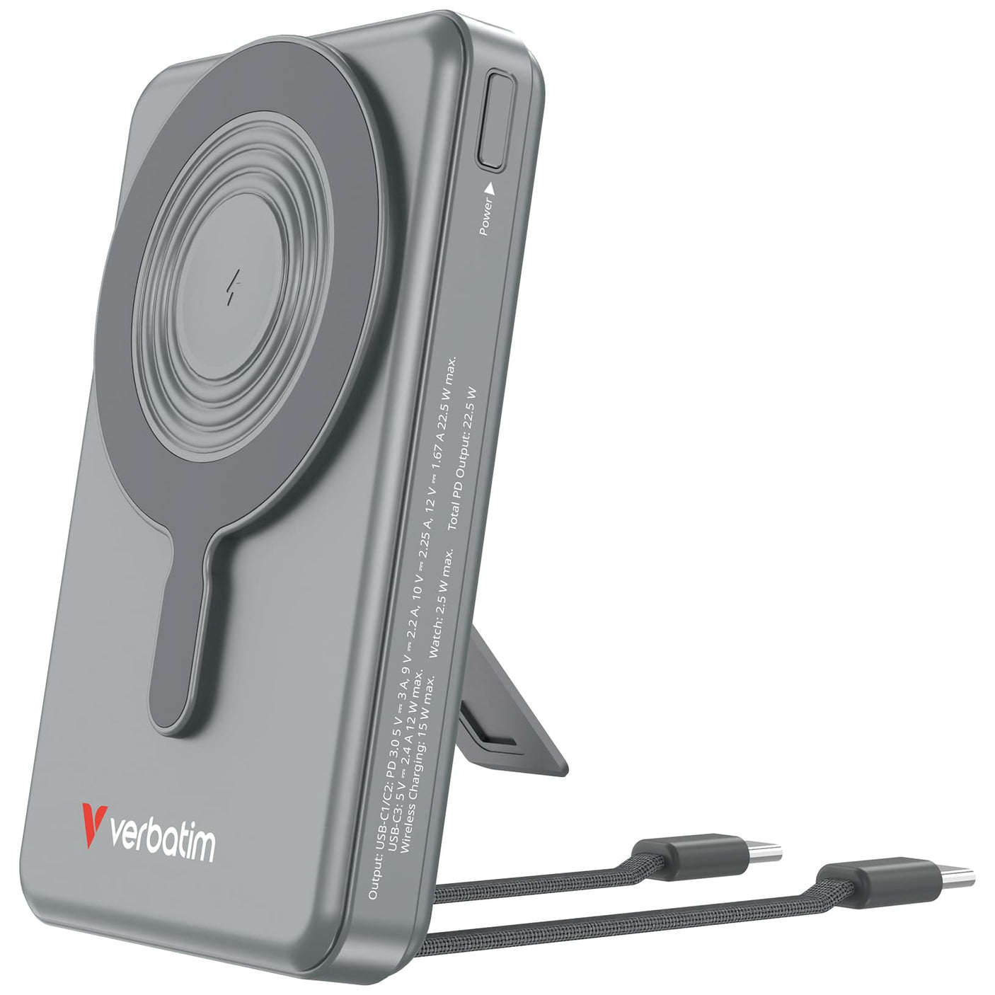 Verbatim Power bank Power Bank Verbatim 32272 | 10000mAh, Wireless