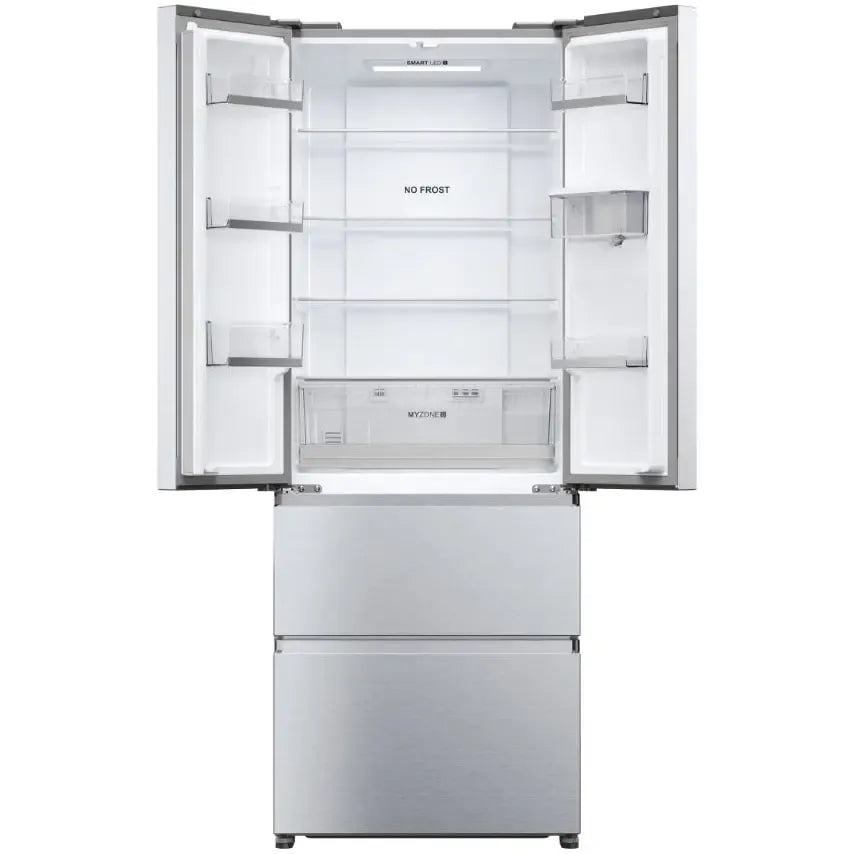 Haier Combina frigorifica Combina frigorifica Haier HFR5719EWMG | 444L, No Frost, Dozator apa, Clasa E, 190cm, 70x67.5x190cm