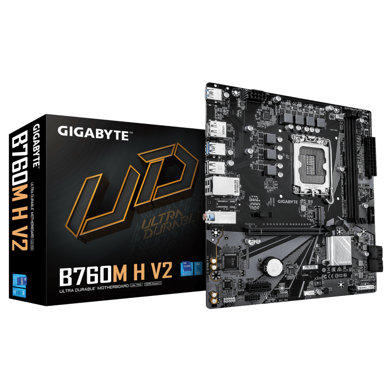 Placa de baza GigaByte 760M H V2 DDR5 LGA1700