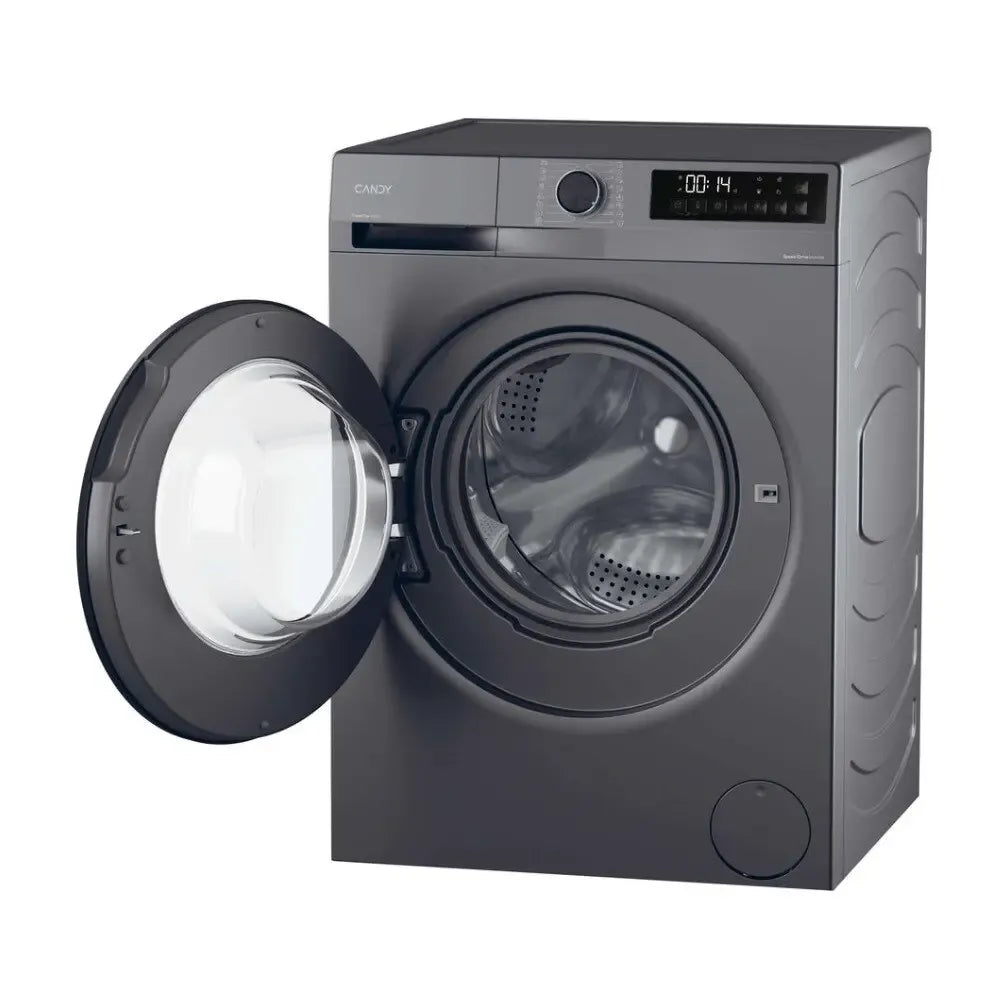 Candy Masina de spalat rufe Masina de spalat rufe Candy GD 48SB6G-S | 8kg, 1400RPM, Inverter BPM, Clasa A, Gri inchis, 59.5x53x85cm