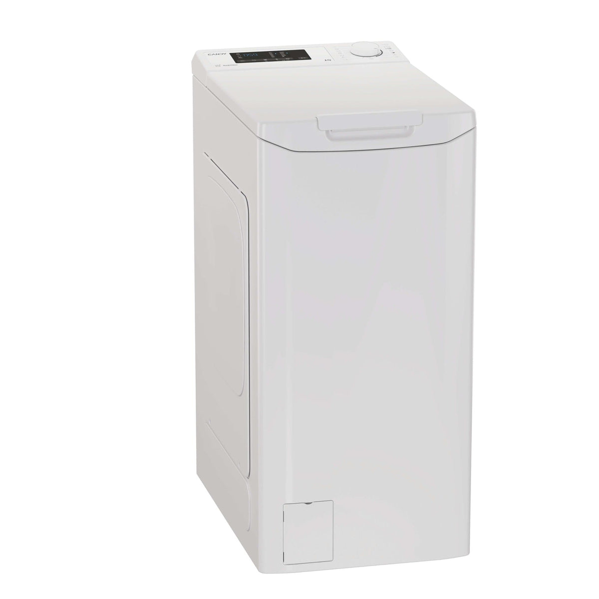 Candy Masina de spalat rufe verticala Masina de spalat rufe verticala Candy TCA083D2-S | 8 kg, 1000 RPM, Clasa D, Display 3D