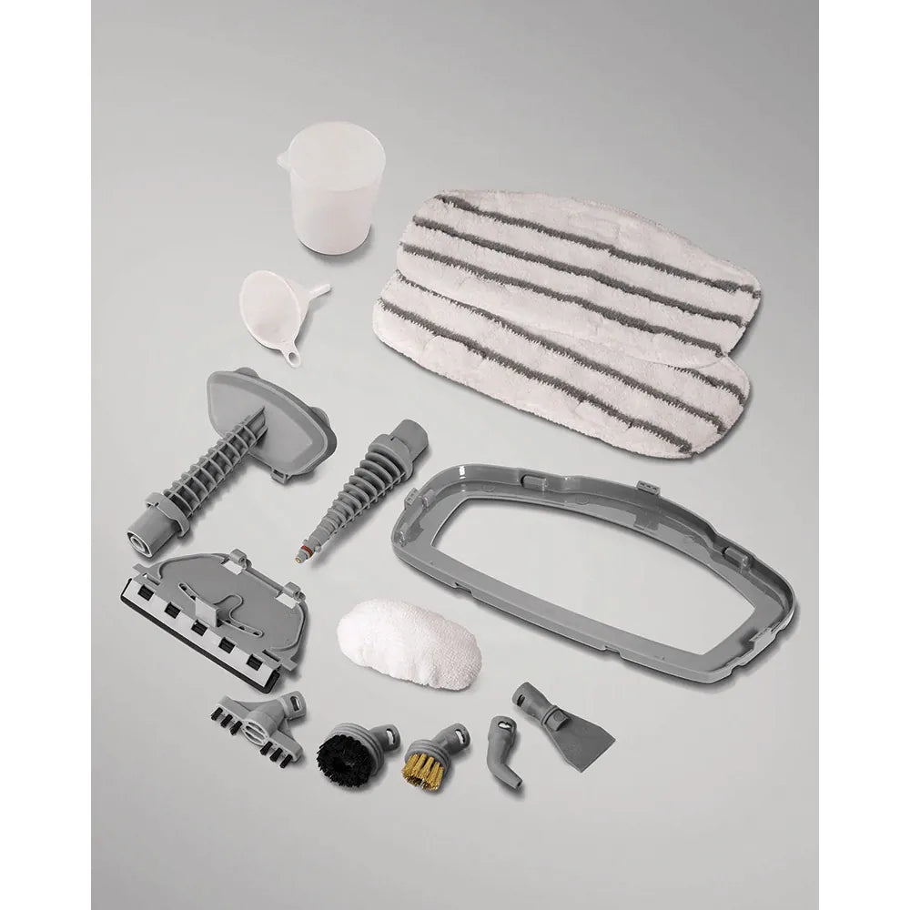 Morphy Richards Aparat de curatat cu abur 12 in 1 Morphy Richards, 1500W, Steam Mop, capacitate 380 ml, Alb